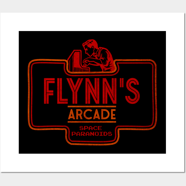 Flynn's Arcade Vintage Wall Art by Nostalgia Avenue